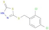 1,3,4-Thiadiazole-2(3H)-thione, 5-[[(2,4-dichlorophenyl)methyl]thio]-