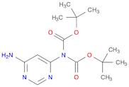 Imidodicarbonic acid, 2-(6-amino-4-pyrimidinyl)-, 1,3-bis(1,1-dimethylethyl) ester