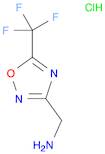 1,2,4-Oxadiazole-3-methanamine, 5-(trifluoromethyl)-, hydrochloride (1:1)