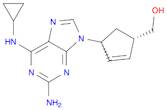 2-Cyclopentene-1-methanol, 4-[2-amino-6-(cyclopropylamino)-9H-purin-9-yl]-, (1S,4R)-