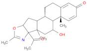 5'H-Pregna-1,4-dieno[17,16-d]oxazole-3,20-dione, 11-hydroxy-2'-methyl-, (11β,16β)-