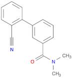 [1,1'-Biphenyl]-3-carboxamide, 2'-cyano-N,N-dimethyl-