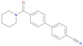 [1,1'-Biphenyl]-4-carbonitrile, 4'-(1-piperidinylcarbonyl)-