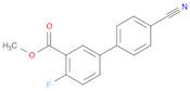 [1,1'-Biphenyl]-3-carboxylic acid, 4'-cyano-4-fluoro-, methyl ester