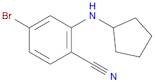 Benzonitrile, 4-bromo-2-(cyclopentylamino)-
