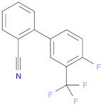[1,1'-Biphenyl]-2-carbonitrile, 4'-fluoro-3'-(trifluoromethyl)-