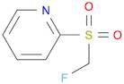 Pyridine, 2-[(fluoromethyl)sulfonyl]-