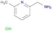 2-Pyridinemethanamine, 6-methyl-, hydrochloride (1:1)