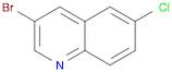 Quinoline, 3-bromo-6-chloro-