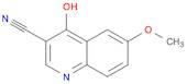 3-Quinolinecarbonitrile, 4-hydroxy-6-methoxy-