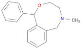 1H-2,5-Benzoxazocine, 3,4,5,6-tetrahydro-5-methyl-1-phenyl-