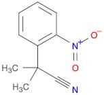 Benzeneacetonitrile, α,α-dimethyl-2-nitro-