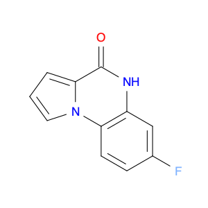 Pyrrolo[1,2-a]quinoxalin-4(5H)-one, 7-fluoro-