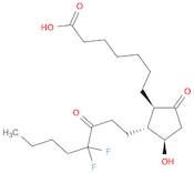 Prostan-1-oic acid, 16,16-difluoro-11-hydroxy-9,15-dioxo-, (11α)-