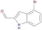 1H-Indole-2-carboxaldehyde, 4-bromo-