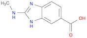 1H-Benzimidazole-6-carboxylic acid, 2-(methylamino)-
