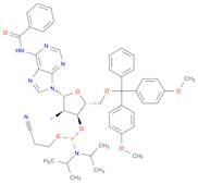 Adenosine, N-benzoyl-5'-O-[bis(4-methoxyphenyl)phenylmethyl]-2'-deoxy-2'-fluoro-, 3'-[2-cyanoethyl N,N-bis(1-methylethyl)phosphoramidite]