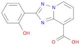 [1,2,4]Triazolo[1,5-a]pyridine-8-carboxylic acid, 2-(2-hydroxyphenyl)-