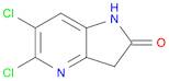 2H-Pyrrolo[3,2-b]pyridin-2-one, 5,6-dichloro-1,3-dihydro-
