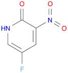 2(1H)-Pyridinone, 5-fluoro-3-nitro-