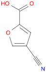 2-Furancarboxylic acid, 4-cyano-
