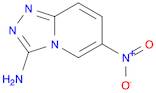 1,2,4-Triazolo[4,3-a]pyridin-3-amine, 6-nitro-