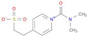 Pyridinium, 1-[(dimethylamino)carbonyl]-4-(2-sulfoethyl)-, inner salt