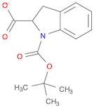 1H-Indole-1,2-dicarboxylic acid, 2,3-dihydro-, 1-(1,1-dimethylethyl) ester