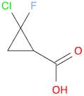 Cyclopropanecarboxylic acid, 2-chloro-2-fluoro-