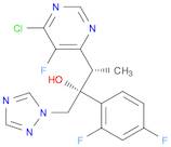 4-Pyrimidineethanol, 6-chloro-α-(2,4-difluorophenyl)-5-fluoro-β-methyl-α-(1H-1,2,4-triazol-1-ylmethyl)-, (αR,βS)-rel-