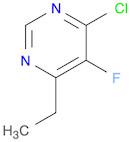 Pyrimidine, 4-chloro-6-ethyl-5-fluoro-