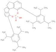 Diindeno[7,1-de:1',7'-fg][1,3,2]dioxaphosphocin, 10,11,12,13-tetrahydro-5-hydroxy-3,7-bis[2,4,6-tris(1-methylethyl)phenyl]-, 5-oxide, (11aR)-