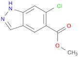 1H-Indazole-5-carboxylic acid, 6-chloro-, methyl ester
