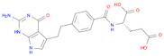 L-Glutamic acid, N-[4-[2-(2-amino-4,7-dihydro-4-oxo-3H-pyrrolo[2,3-d]pyrimidin-5-yl)ethyl]benzoyl]-