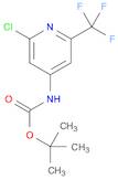 Carbamic acid, N-[2-chloro-6-(trifluoromethyl)-4-pyridinyl]-, 1,1-dimethylethyl ester