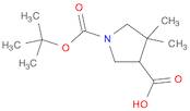 1,3-Pyrrolidinedicarboxylic acid, 4,4-dimethyl-, 1-(1,1-dimethylethyl) ester