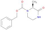 1-Piperazinecarboxylic acid, 2-methyl-3-oxo-, phenylmethyl ester, (2S)-