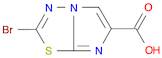 Imidazo[2,1-b]-1,3,4-thiadiazole-6-carboxylic acid, 2-bromo-