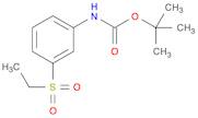 Carbamic acid, N-[3-(ethylsulfonyl)phenyl]-, 1,1-dimethylethyl ester