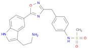 Methanesulfonamide, N-[4-[[5-[3-(2-aminoethyl)-1H-indol-5-yl]-1,2,4-oxadiazol-3-yl]methyl]phenyl]-