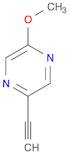 Pyrazine, 2-ethynyl-5-methoxy-