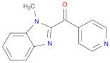 Methanone, (1-methyl-1H-benzimidazol-2-yl)-4-pyridinyl-