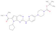 1-Piperazinecarboxylic acid, 4-[6-[[7-cyclopentyl-6-[(diMethylaMino)carbonyl]-7H-pyrrolo[2,3-d]pyr…