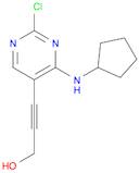 2-Propyn-1-ol, 3-[2-chloro-4-(cyclopentylamino)-5-pyrimidinyl]-