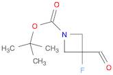 1-Azetidinecarboxylic acid, 3-fluoro-3-formyl-, 1,1-dimethylethyl ester