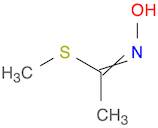 Ethanimidothioic acid, N-hydroxy-, methyl ester