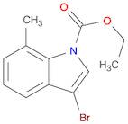 1H-Indole-1-carboxylic acid, 3-bromo-7-methyl-, ethyl ester