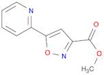 3-Isoxazolecarboxylic acid, 5-(2-pyridinyl)-, methyl ester