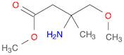 Butanoic acid, 3-amino-4-methoxy-3-methyl-, methyl ester