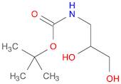 Carbamic acid, N-(2,3-dihydroxypropyl)-, 1,1-dimethylethyl ester
